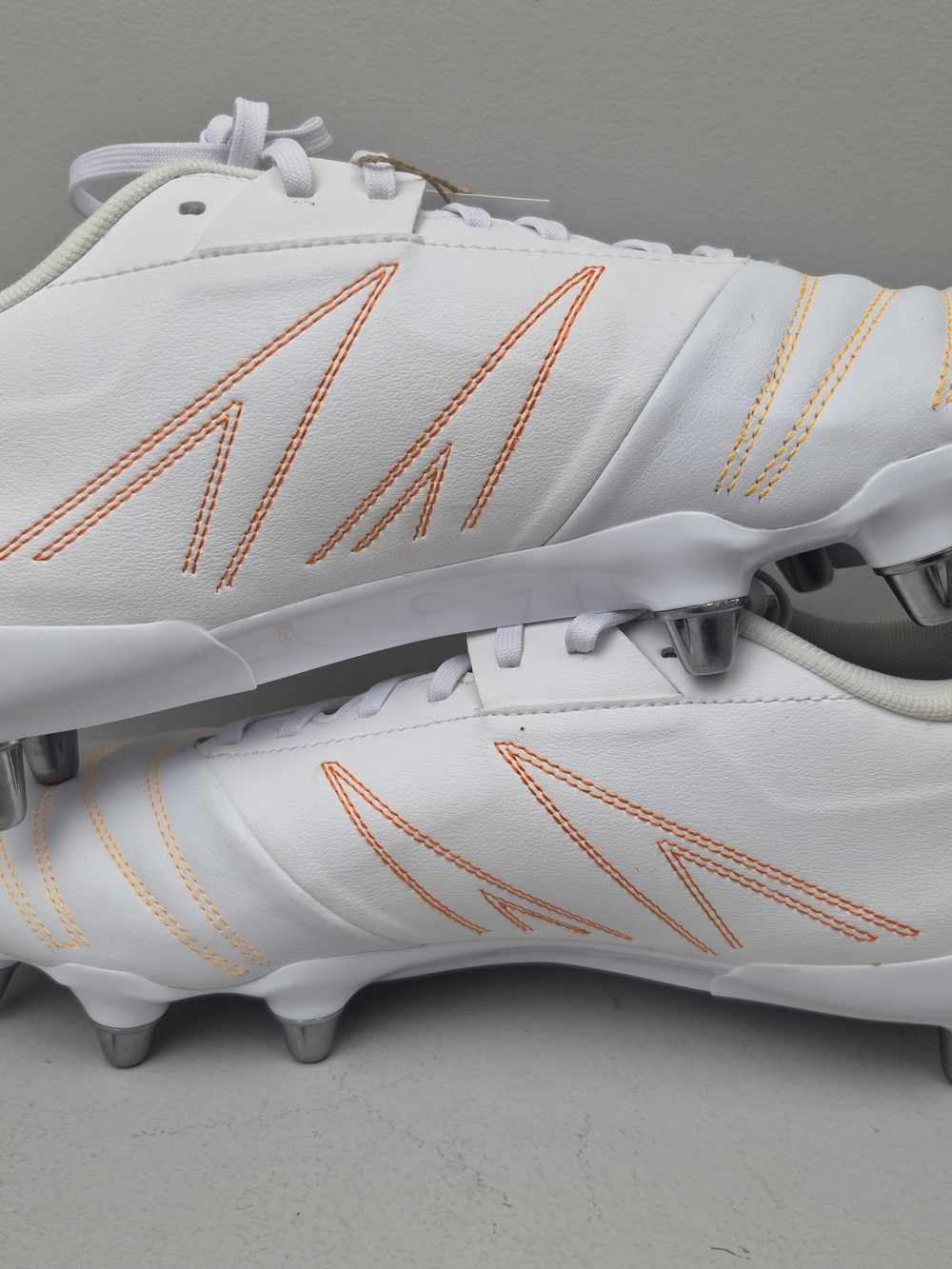 adidas Kakari Elite SG Mens Size 12 Soft Ground Rugby White Cleats JP8800 New - Picture 3 of 10
